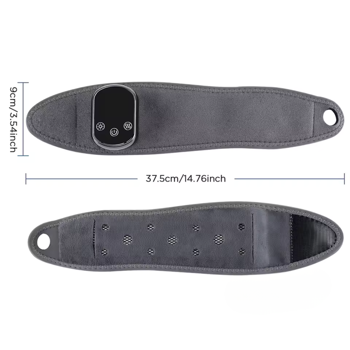 Muñequera térmica masajeadora