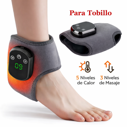Tobillera térmica masajeadora