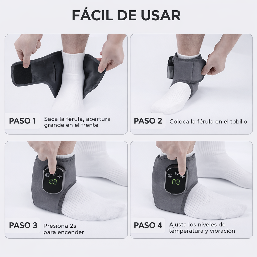 Combo Terapia de Calor – Tobillera + Muñequera