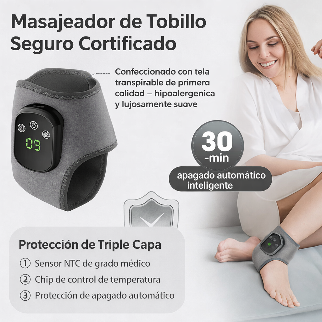 Combo Terapia de Calor – Tobillera + Muñequera